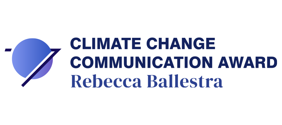 CLIMATE CHANGE COMMUNICATION AWARD REBECCA BALLESTRA